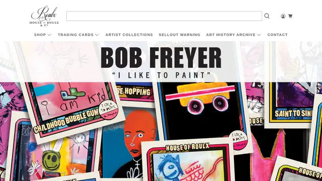 House of Roulx Website preview