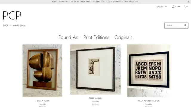 Poster Child Prints Website preview