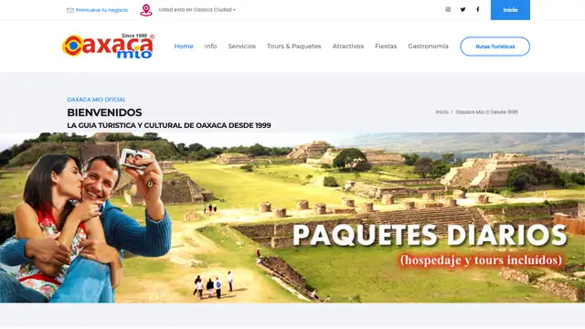 Arte Popular Oaxaca Website preview