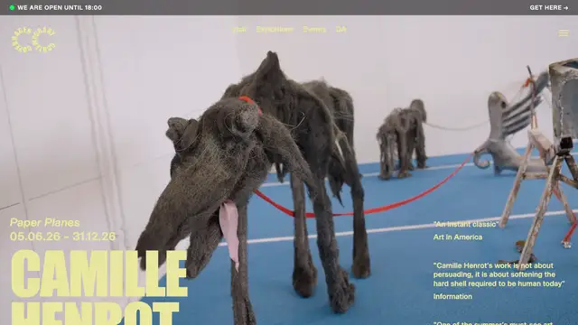 Copenhagen Contemporary Website preview