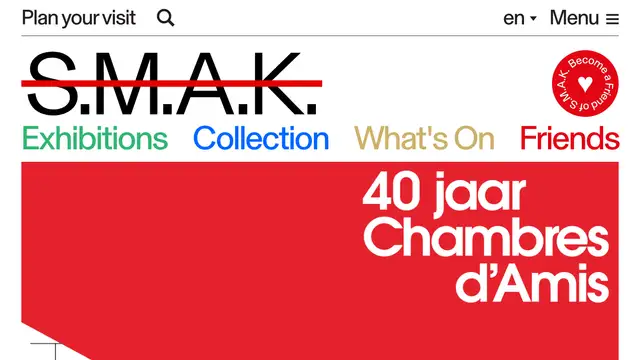 S.M.A.K. Shop Website preview