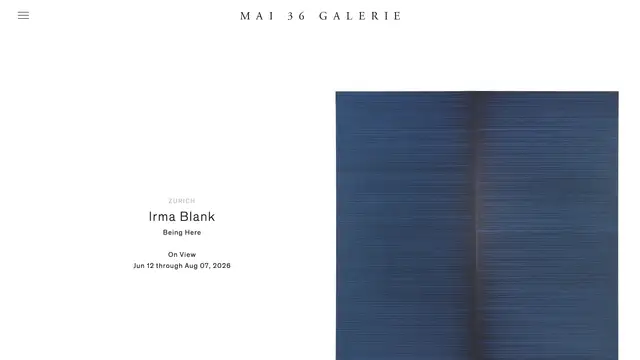 Mai 36 Galerie Website preview