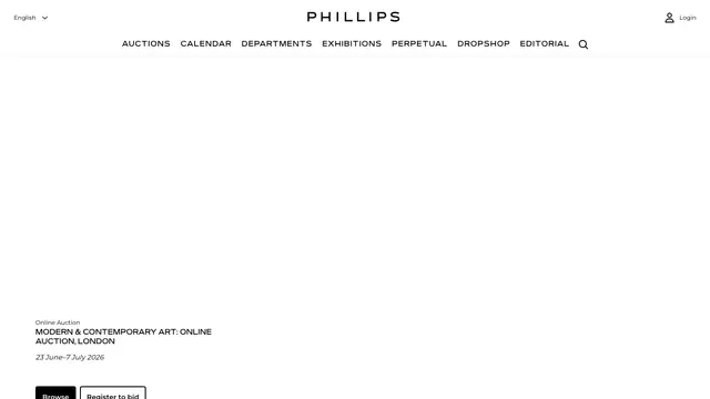 Phillips Website preview