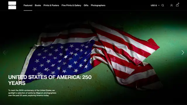 Magnum Photos Store Website preview