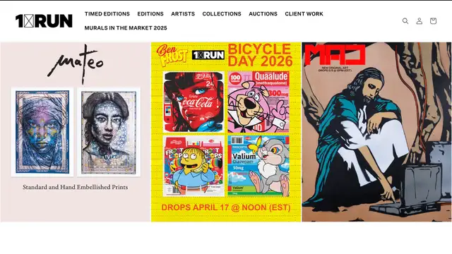 1XRUN Website preview