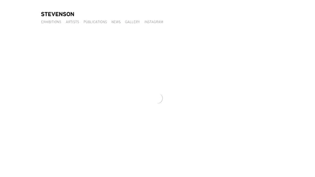 Stevenson Website preview