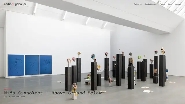 carlier | gebauer Website preview