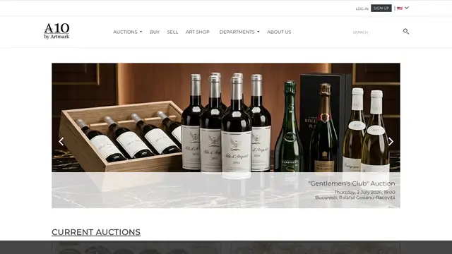 Artmark Aperçu du site