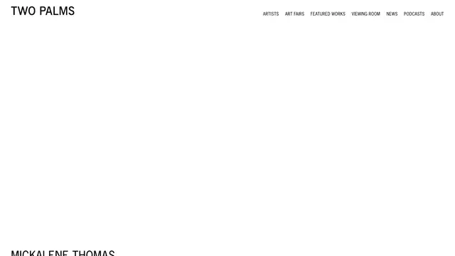 Two Palms Website preview