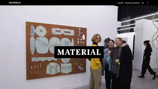 Feria Material Website preview