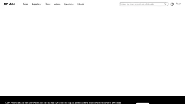SP-Arte Website preview