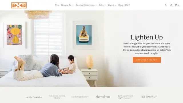 20x200 Website preview
