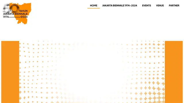 Jakarta Biennale Website preview