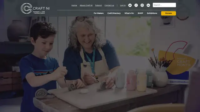 Craft NI Website preview