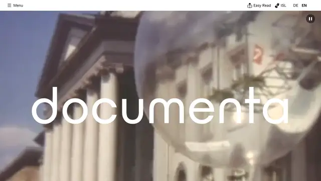 documenta Website preview