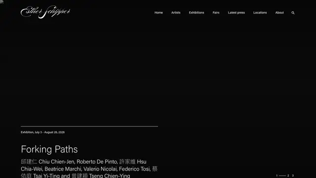 Esther Schipper Website preview