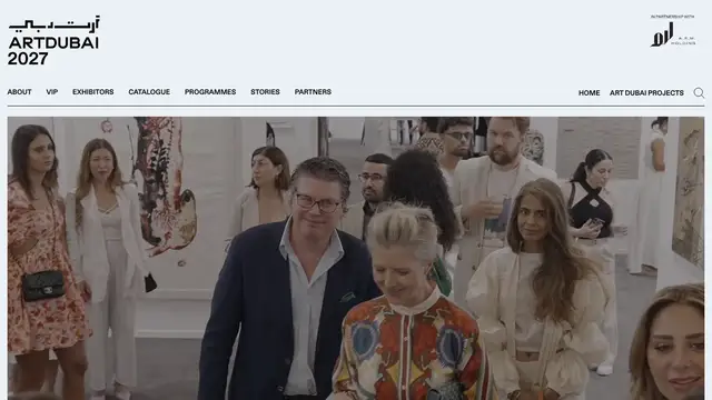 Art Dubai Aperçu du site