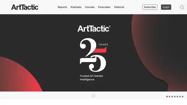 ArtTactic Website preview