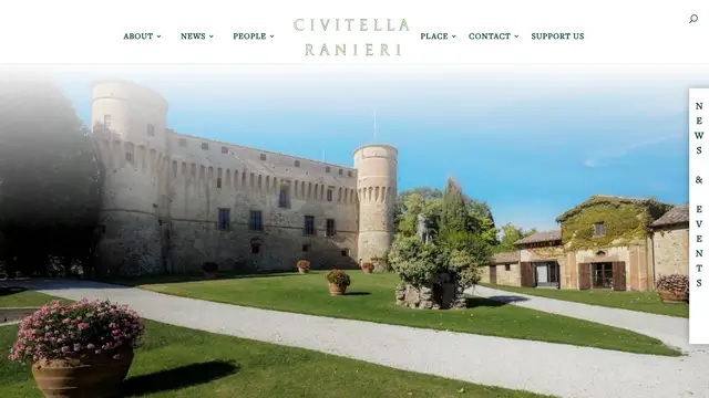 Civitella Ranieri Website preview