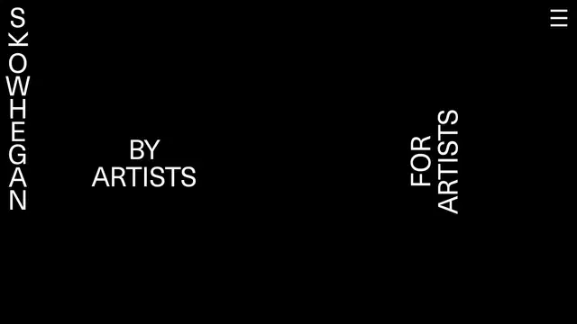 Skowhegan School of Painting & Sculpture Website preview