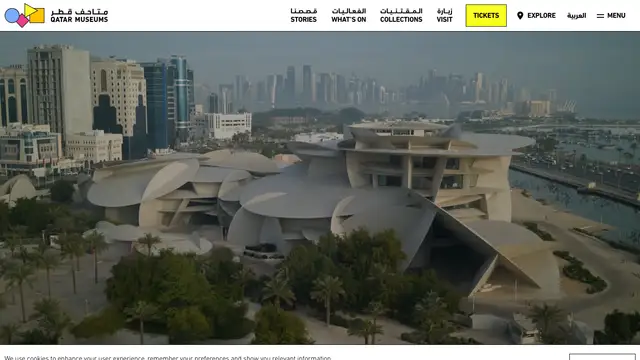 Qatar Museums Heritage Aperçu du site
