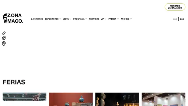 Zona Maco Website preview