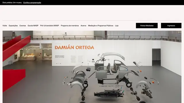 MASP Loja Website preview