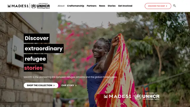 MADE51 Website preview