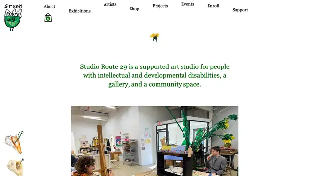 Studio Route 29 Website preview